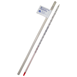 Livingstone Laboratory Thermometer Red Spirit