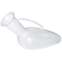 Aptaca Male Urinal, Polyethylene, 1 Litre, Made in Italy, Each Each