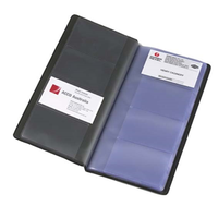 Bus. Card Holder Mbg Blk 96 Cap. Indexed Pvc Ea Each