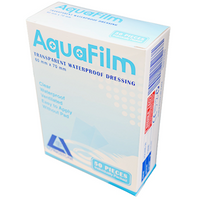 Aqua-Liv Transparent Film Dressing, 6 x 7cm, without Pad, Sterile, 50 Pieces/Box Box