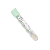 BDVacutainer PST II Plasma Separator Tubes, 8mL, Lithium Heparin/Inert Separator Gel, Sterile, Light Green Hemogard, PET, 100 Pieces/Pack
