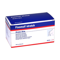 Fixomull Stretch Fixation Dressings, 15cm x 10 Metres, White, Each Roll