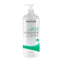Caronlab Aloe Vera Hydrating Gel, Non-Greasy, Water-Soluble, 1 Litre Pump Bottle, Each Each