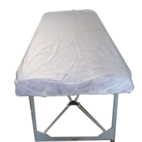 Cello Fitted Draw Sheet or Bed Sheet, 75 x 200cm, Non-Woven Biodegradable Paper, 10/Bag, 100/Carton Carton