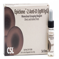 Epiclone -2 Anti-D (Igm) Grouping Reagent 10 milliltre, 5/Pack Pack