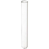 Culture Tubes, 12 x 75mm, 0.6mm Wall Thickness, Straight Rim, Standard Wall, Soda Lime Glass, 500 Pieces/Carton Carton