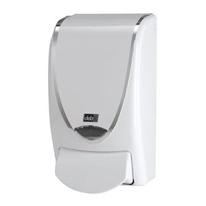 Deb Proline Foam Wash Dispenser, 1 Litre, Chrome Border, White, Each