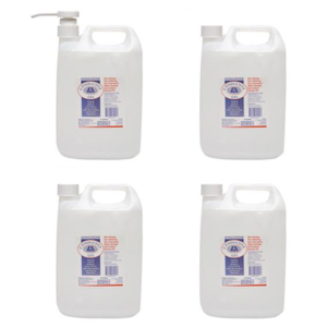 Livingstone Conductive Lubricating Clear Gel for Ultrasound and ECG Electrocardiogram, 4L, FREE 1 Dispensing Pump, 4 Bottles/Carton Carton