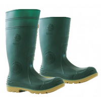 Bata Jobmaster 2 Gumboots, Size 8, 400mm, Non-Safety, PVC, Green, 1 Pair (892-73180) Pair