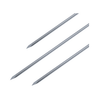 Knight Benedikt Kirschner Wire Trocar, 1.8mm x 150mm, Stainless Steel, Single Tip, 10 Pieces/Pack Pack