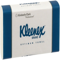 Kleenex Optimum Towel, 31 x 24cm, White, 120/Pack, 20 Packs or 2400/Carton Carton