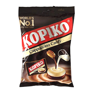 Kopiko Coffee Shot Capuccino Candy Bag 175g, Each