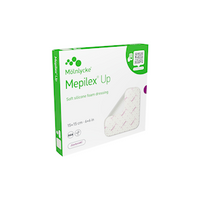 MOlnlycke Mepilex Up Foam Dressing, 15 x 15cm, Sterile Packed, 5 Pieces/Box Box
