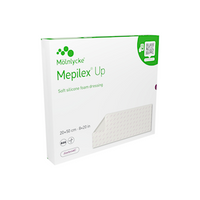 MOlnlycke Mepilex Up Foam Dressing, 20 x 50cm, Sterile Packed, 2 Pieces/Box Box
