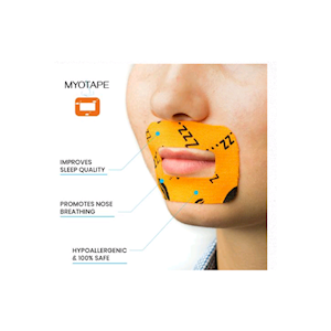 Myotape Nose Breathing, 35 x 55mm, Small, for Ages 14 to 16, 90 Strips/Packet Box