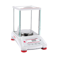Ohaus Pioneer Precision Balance, 420 Grams Capacity, 0.001 Grams Readability, 120(D)mm Stainless Steel Pan, Incal - Semi Automatic, Each Each