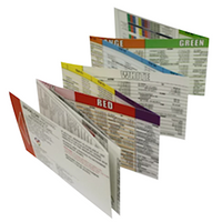 Broselow Paediatric Emergency Tape, Calibrated Between 46 - 146.5cm, Nine Colour Zones, Each Each