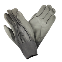 Livingstone Polyurethane PU Coated Synthetic Grip Gloves, Size 7, Nylon Grey Foam, replaces Prolite PU, Ninja, HyFlex, Polytril, 12Pairs/Bag Bag