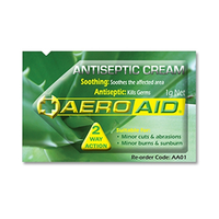 Aero Aid Antiseptic Cream, Tea Tree Melaleuca Oil, 1 Gram, Each Each