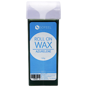 Sofeel Roll On Wax Cartridge, Azurelene, 100 grams, Each Each