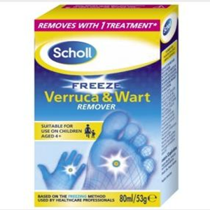 Scholl Freeze Verruca and Wart Remover, 80ml, Each Each