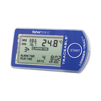 Traceable Logger-Trac Temperature Datalogger, Size: 2.56 x 1.34 x 0.35 inches, Storage Capacity: 7,680 Readings, Each