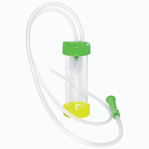 Muco-Safe Mucus Extractor, 12 FG, with Lid and Filter, Each Each