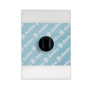Unilect Ecg Electrode, 3mmslot, 32X45mm 60/Pk Pack