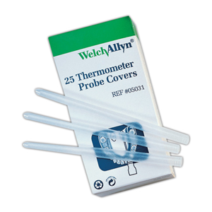 Welch Allyn SureTemp Thermometer Probe Cover, Disposable, 25/Box (05031) Box