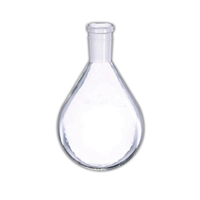 Glassco Evaporating Pear-Shaped Flask, 250ml, Socket Joint 29/32, Borosilicate Glass, European, Each Each