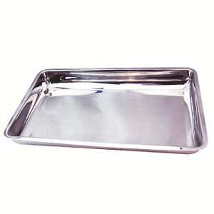 Livingstone Instrument Tray, 550 x 310 x 60mm, Gauge 22/0.7mm, without Cover, Stainless Steel, Each