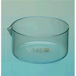 Crystallising Dish, 140mm Diameter, European Glass, Each Each