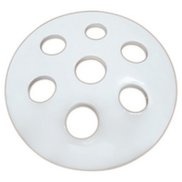 Livingstone Desiccator, Non-vacuum, Spare Plate, 300mm , Porcelain, Each Each