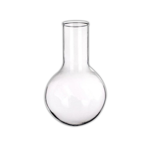 Flask, 4000ml, Narrow Neck, with Rim, Borosilicate Glass, Lincon, 1/Box Each