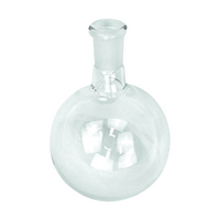 Flask, Round Bottom, 100ml, 115mm Height x 64mm Diameter, 14/23 Socket Joint, Lincon, 1/Box Each