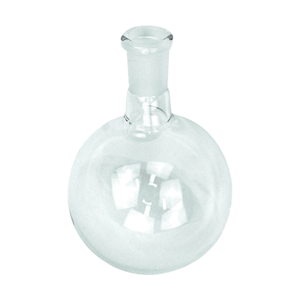 Flask, Round Bottom, 100ml, 115mm Height x 64mm Diameter, 14/23 Socket Joint, Lincon, 1/Box Each