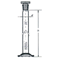 Simax Hexagonal Graduated Plastic Cylinder