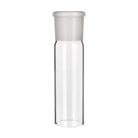 Simax Ground Glass Joint, Standard Socket Joint, 71/51, 80 x 200(L) mm, Straight, Borosilicate Glass, European, Each Each