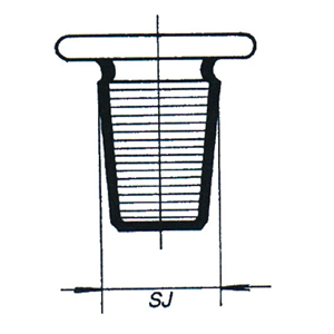 Stopper for ReagentBottle Glass 100ml Socket, 14.5/23 European Each
