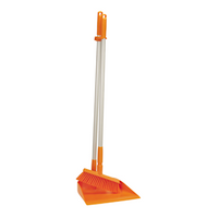 Vikan Upright Open Lobby Pan Set, 330mm, Anodised Aluminium, Polypropylene, Orange, Each Each