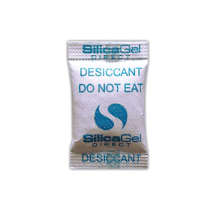 Silica Gel Desiccant, 1 Gram, In Tyvek Bag, 10,000 Pieces/Carton Carton