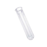 Aptaca TPX® Cylindrical Test Tubes with Rim, 22mL, 20 x 100(H)mm, Non Graduated, Autoclavable up to 180degC, Transparent, 20/Bag Bag