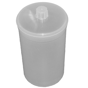 Aptaca Weighing Bottle, 400ml, 120mm Height x 70mm Diameter, Semi-transparent, Polypropylene, Autoclavable, Each Box