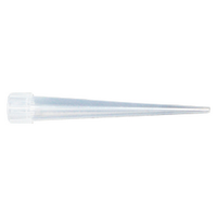 Aptaca Micropipette Tips, Eppendorf Type, 2 - 20 ul, Neutral, Transparent, Autoclavable, Polypropylene, 1000/Bag Bag