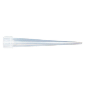 Aptaca Micropipette Tips, Eppendorf Type, 2 - 20 ul, Neutral, Transparent, Autoclavable, Polypropylene, 1000/Bag Bag