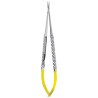 Adler Micro Delicate Needle Holder, 18cm, Stainless Steel, with Tungsten Carbide, Theatre Quality, Each Each