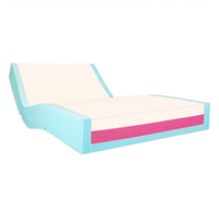 Aspire Maxi Lifestyle Mattress, 2060 x1150 x 200mm, Super King, Each 1