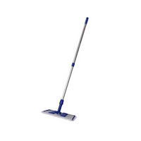 ALUMINIUM BASE MICROFIBRE MOP WITH EXTENDABLE HANDLE - 40CM Each
