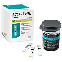 Accu-Chek Instant S Strips, For Instant S Blood Glucose Meter, 50 Strips/Pack Pack