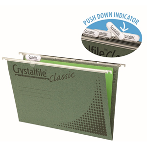 CRYSTALFILE A4 TWIN LOCK SUSPENSION FILES ONLY 50/BOX Box